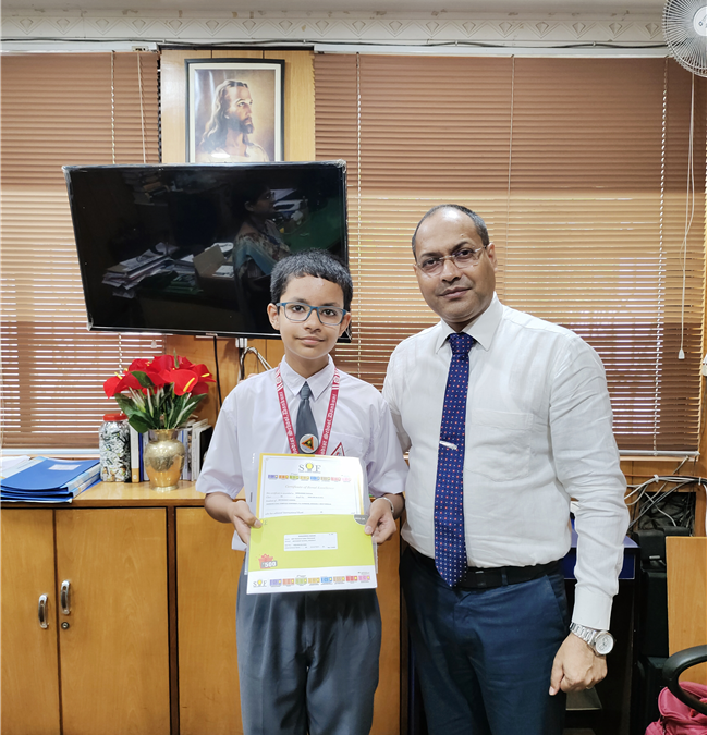 FELICITATION FOR SOF OLYMPIAD MIDDLE SCHOOL (2023-2024)